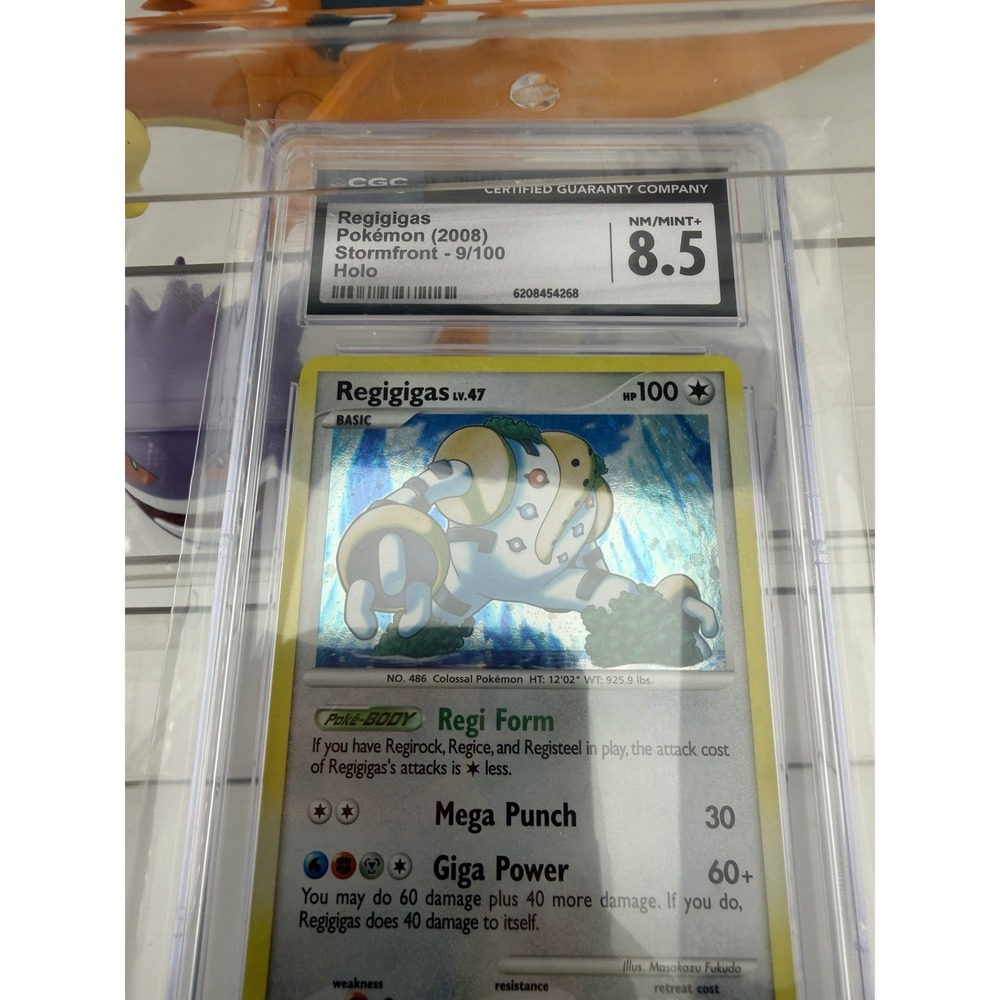 Regigigas Pokémon (2008) Stormfront - 9/100 Holo - Picture 4 of 6